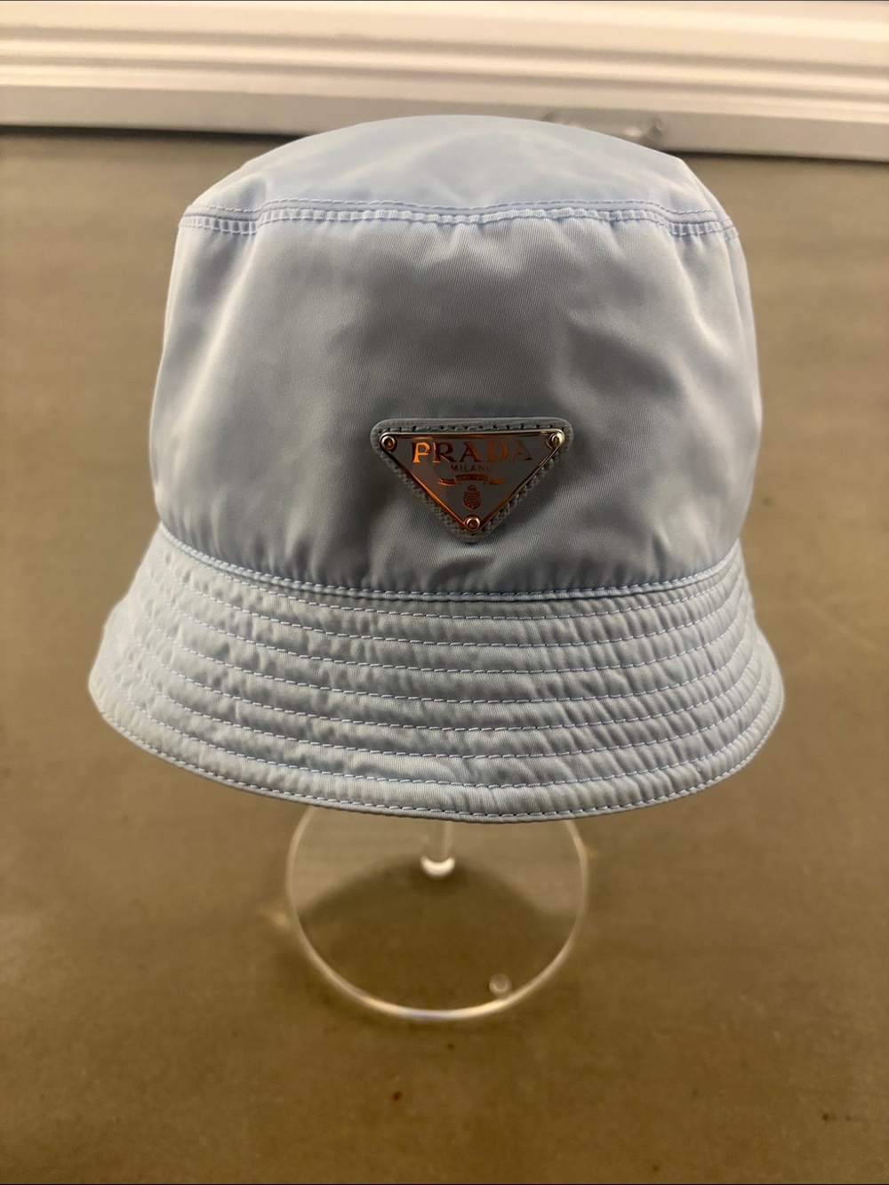 Prada Light Blue Bucket Hat